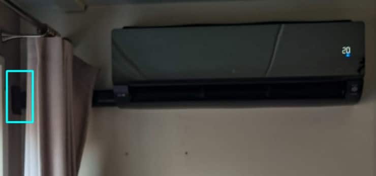 zwarte eindkap binnen