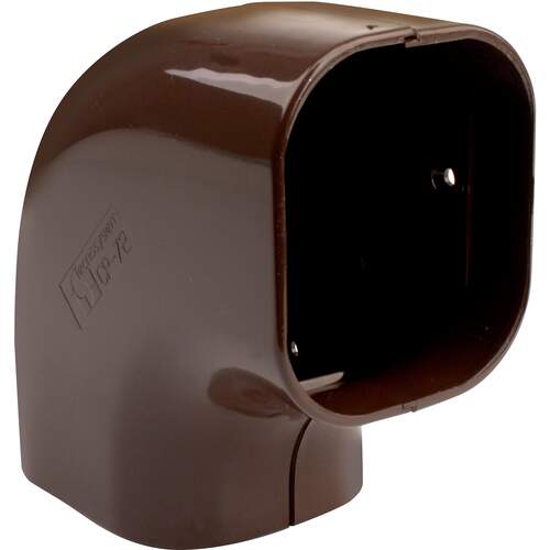 Tecnosystemi Excellens Platte Bocht 90° CP72 Bruin RAL8017 - Afbeelding 4