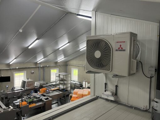 Airco onderhoud industrie werkplaats magazijn Noord-Nederland